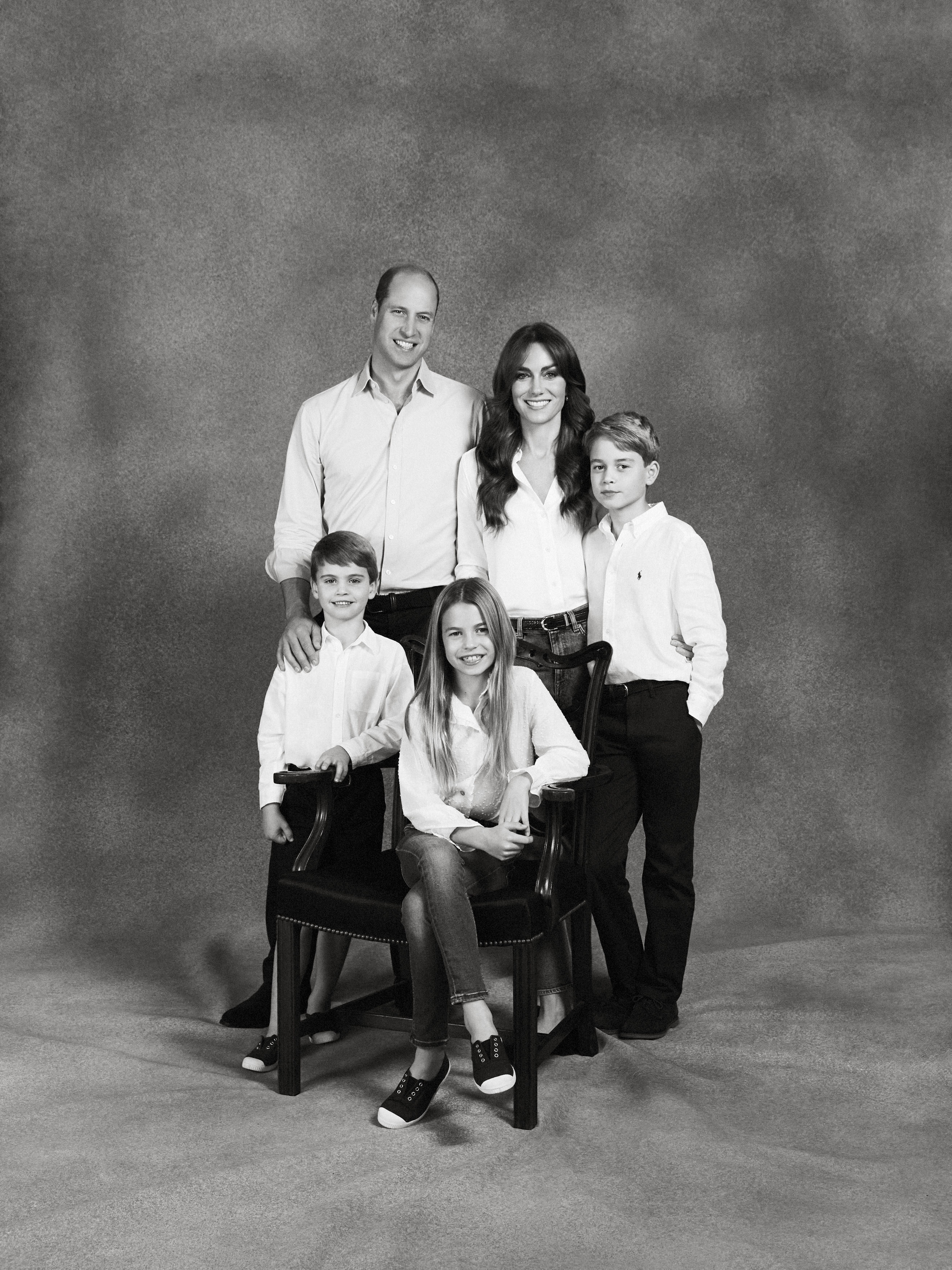 La carte de Noël de Kate Middleton et du prince William mettait en vedette toute la famille
