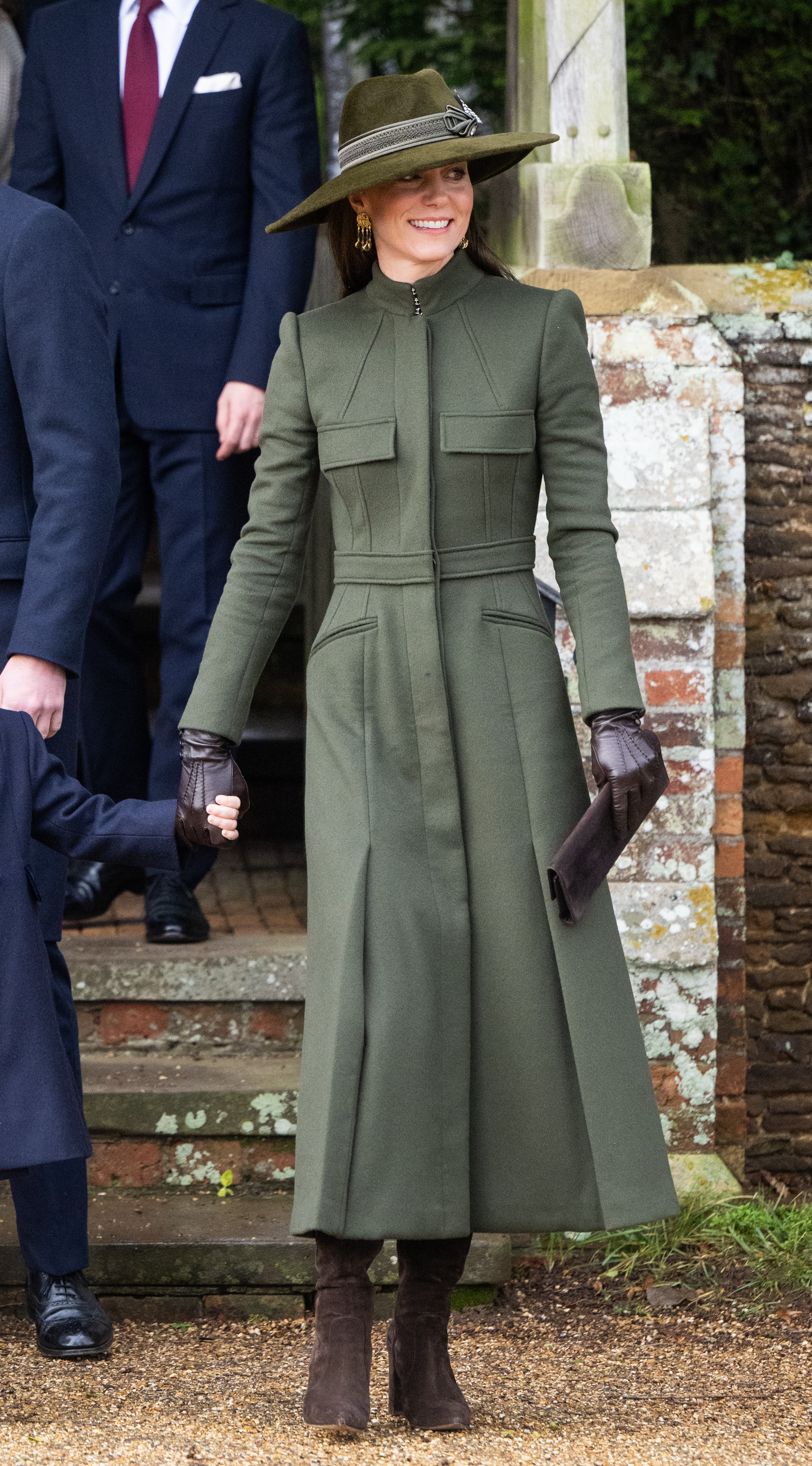 Kate est sensationnelle en vert à Noël 2022