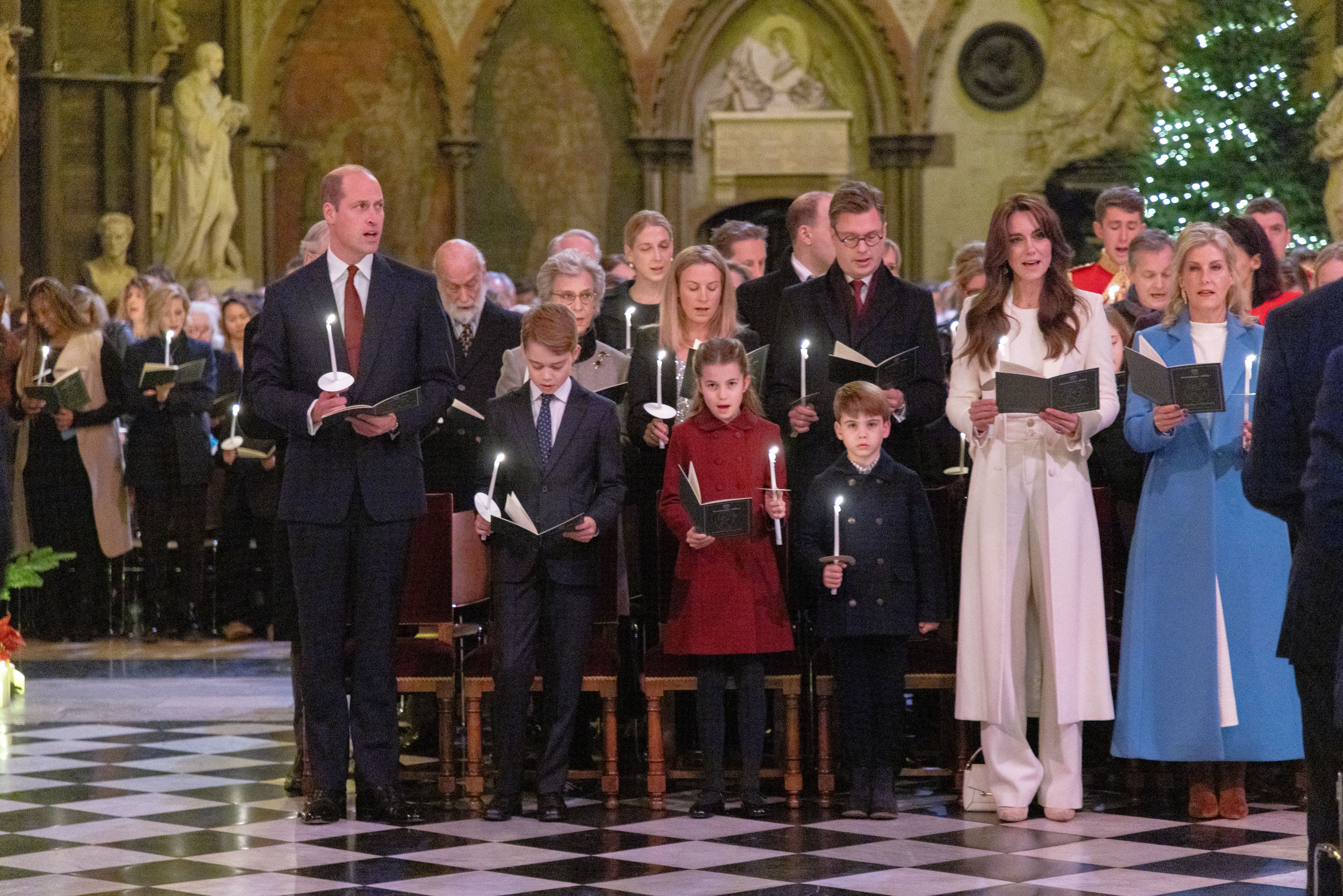 Le prince Louis a chanté Joy to the World avec ses frères et sœurs