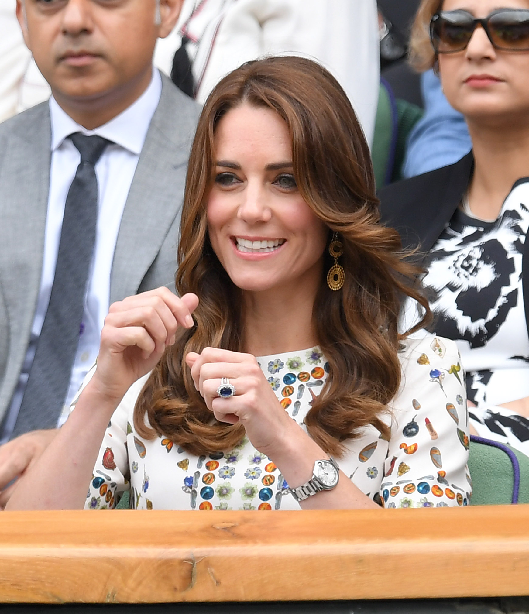 La princesse de Galles portait sa montre coûteuse à Wimbledon en 2016