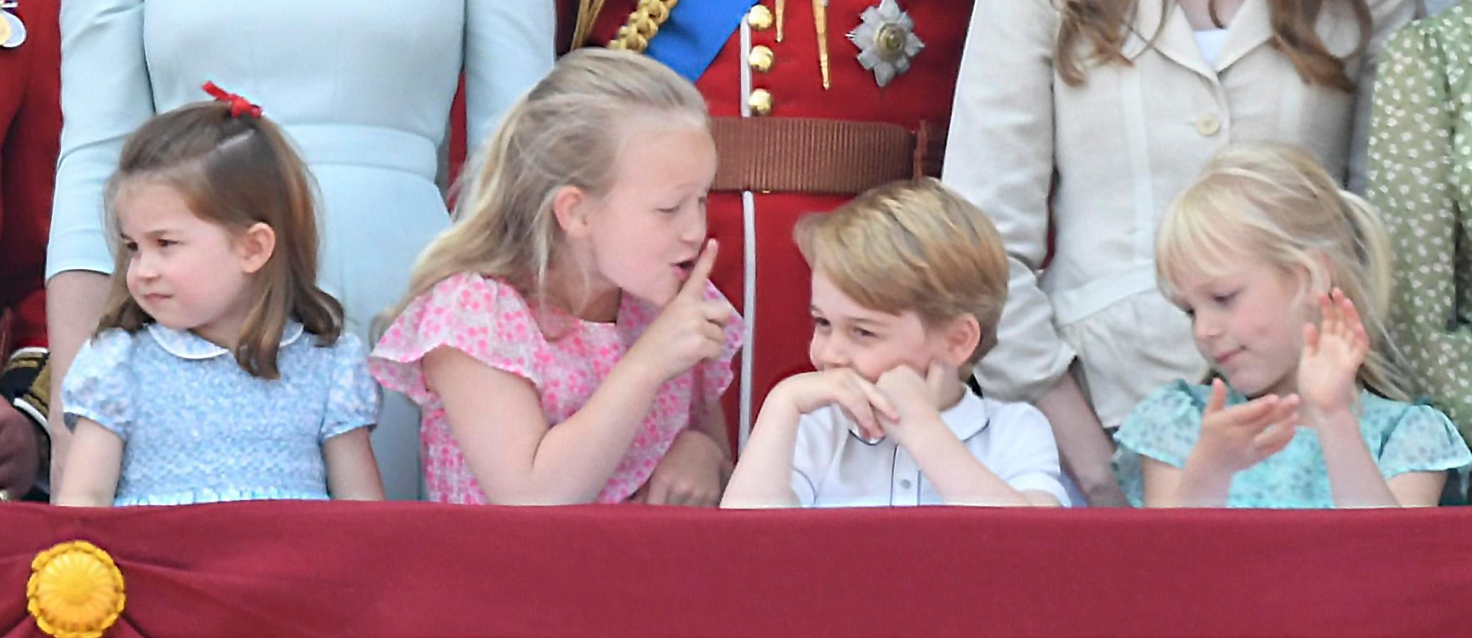   C'était la plus jeune génération de la famille royale qui était à l'honneur lors du Trooping the Color de cette année.
