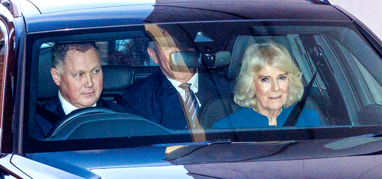 La reine Camilla a fait preuve de courage en quittant l'hôpital après avoir rendu visite à Charles