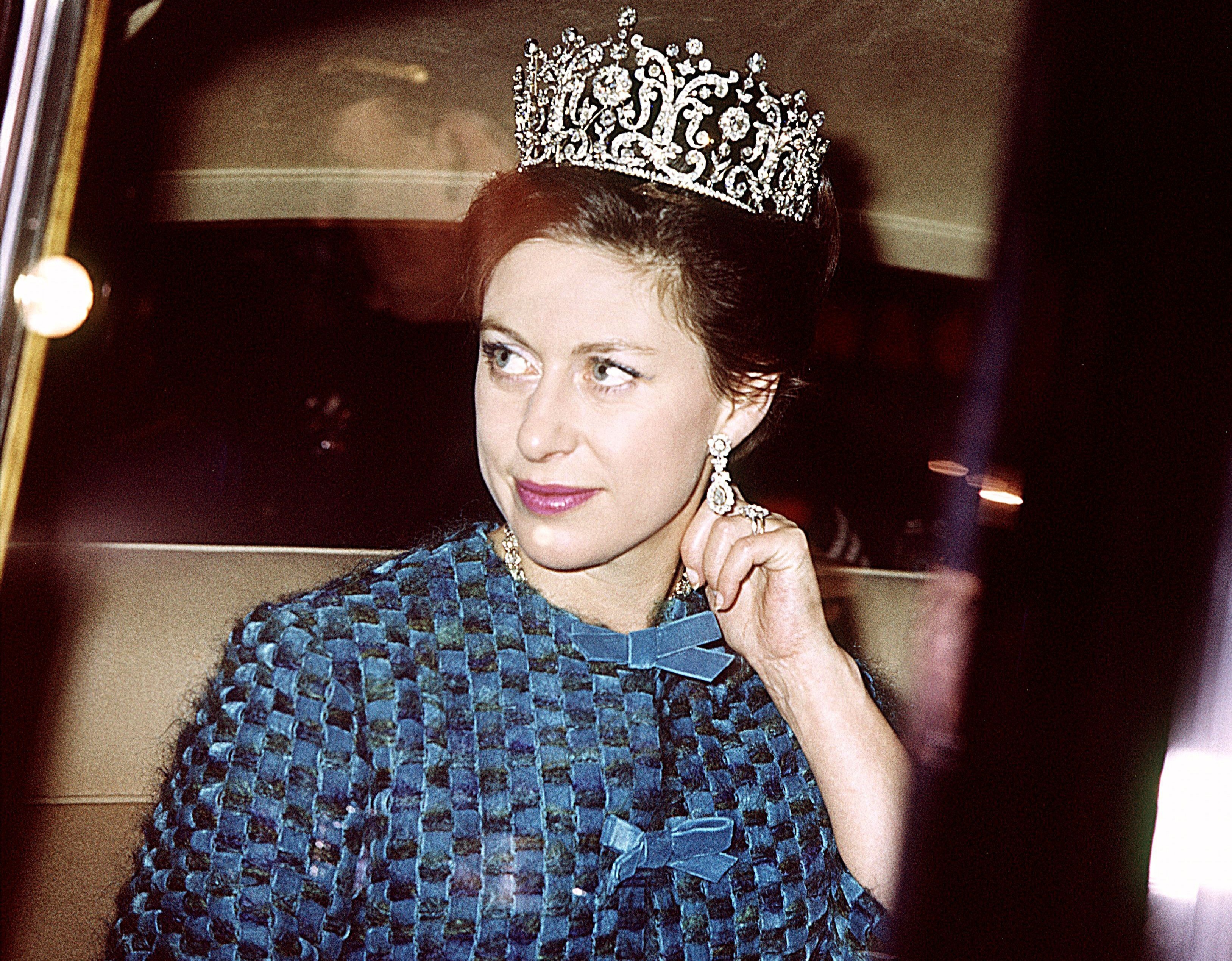 Princess Margaret, pictured in 1965, was the Queen's party-loving little sister