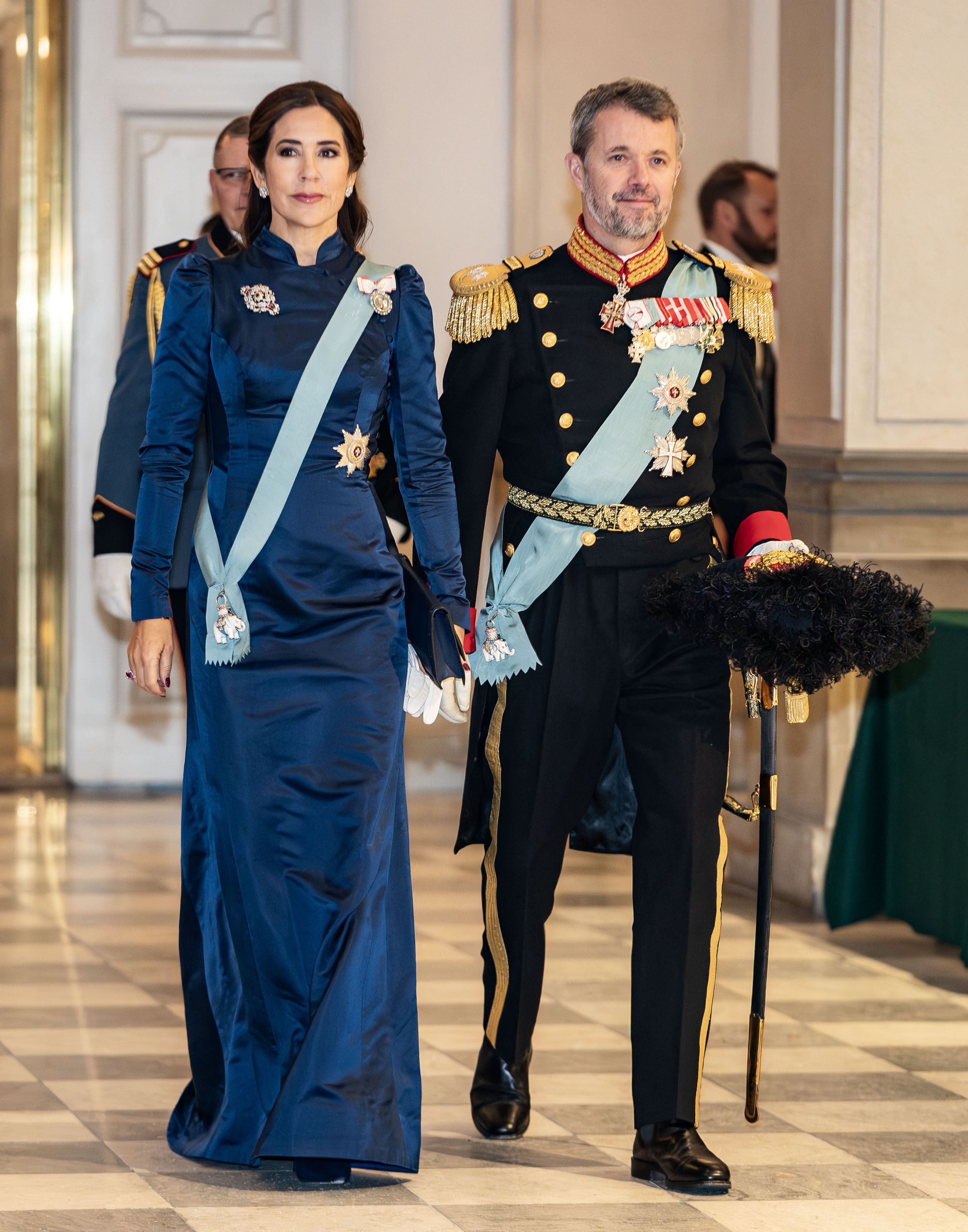 Le prince Frederik et la princesse Mary 