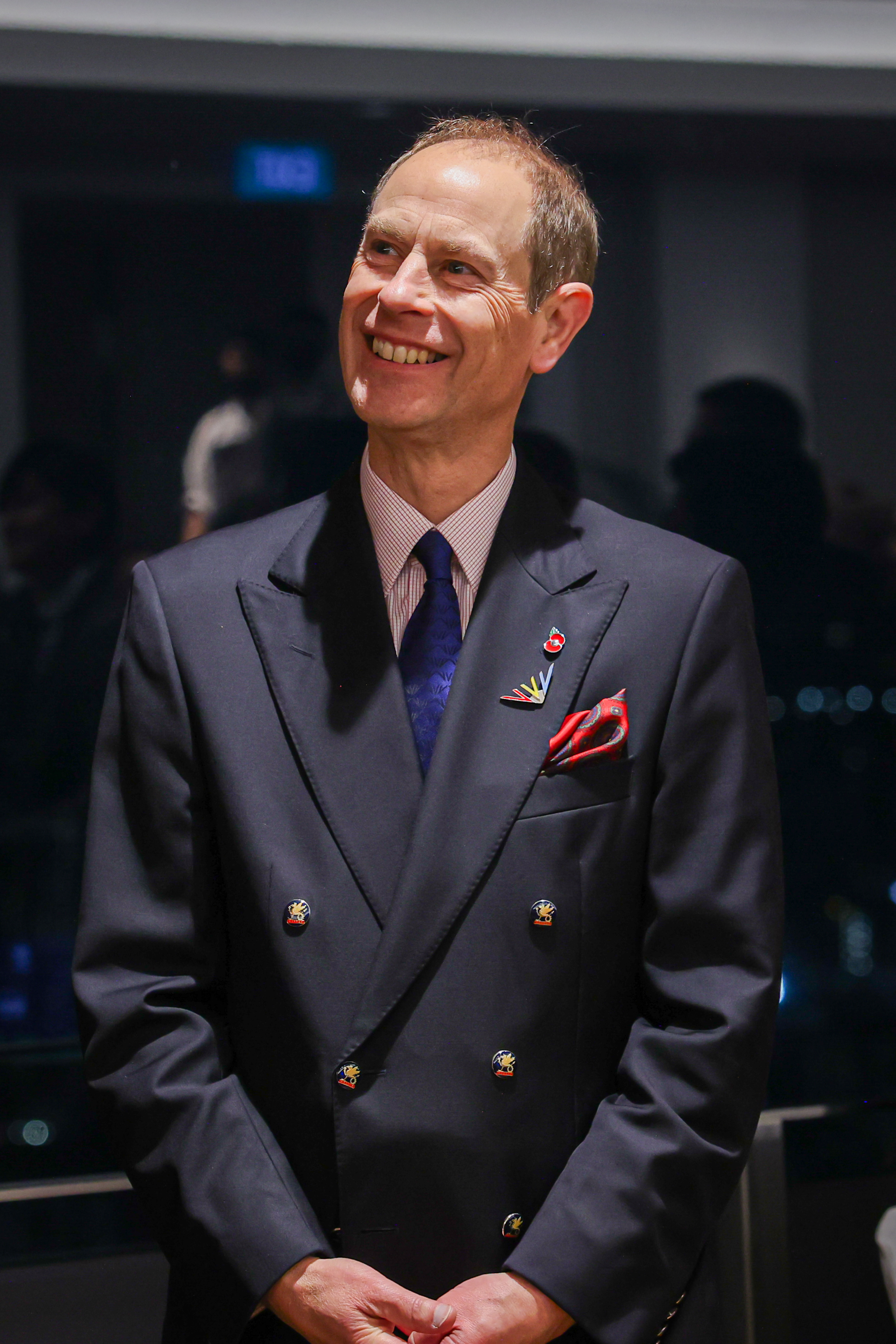 Le fils de feu la reine, le prince Edward, occupe le 14e rang sur le trône en novembre 2023.