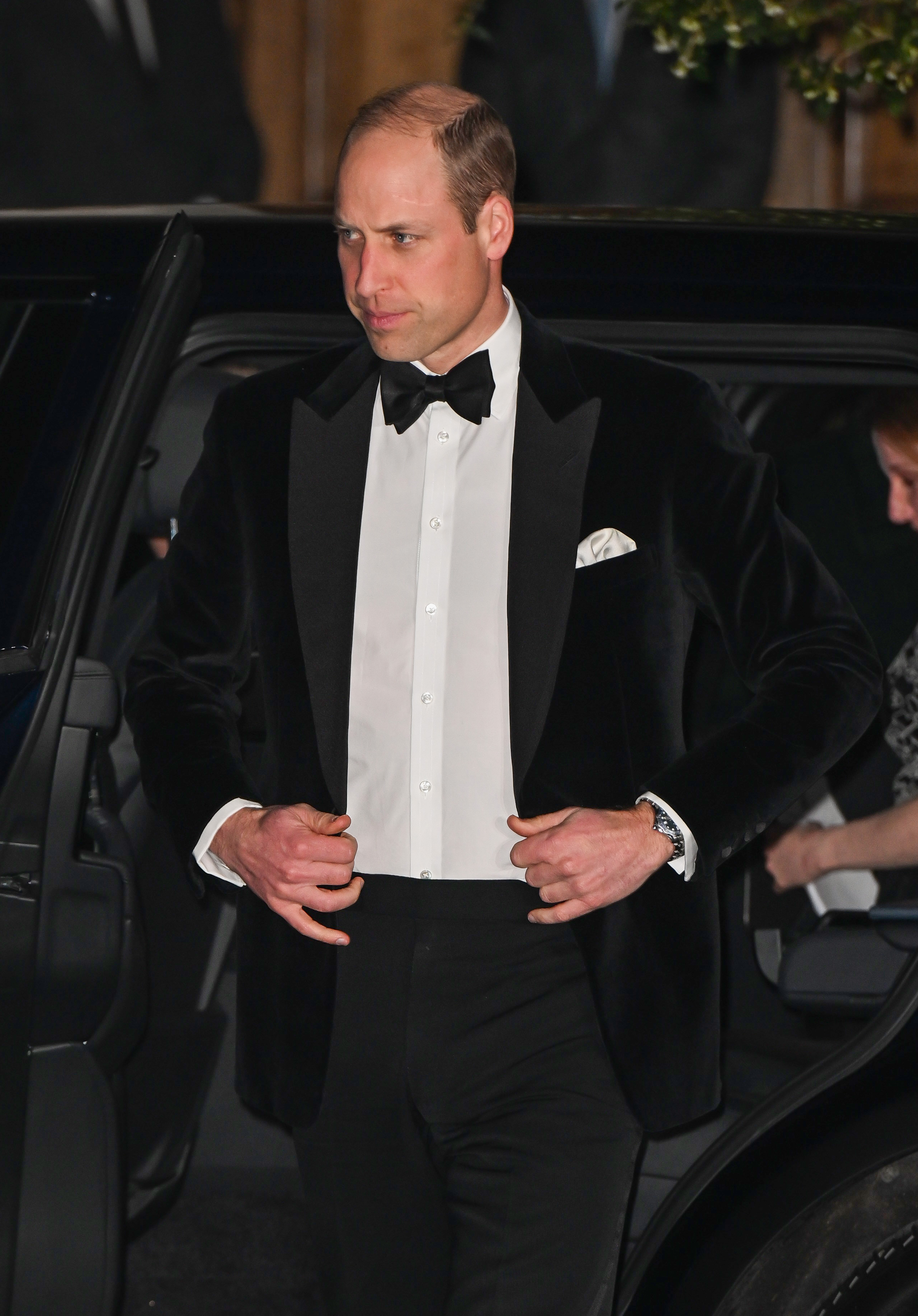 Le prince William arrive à l'hôtel Raffles ce soir