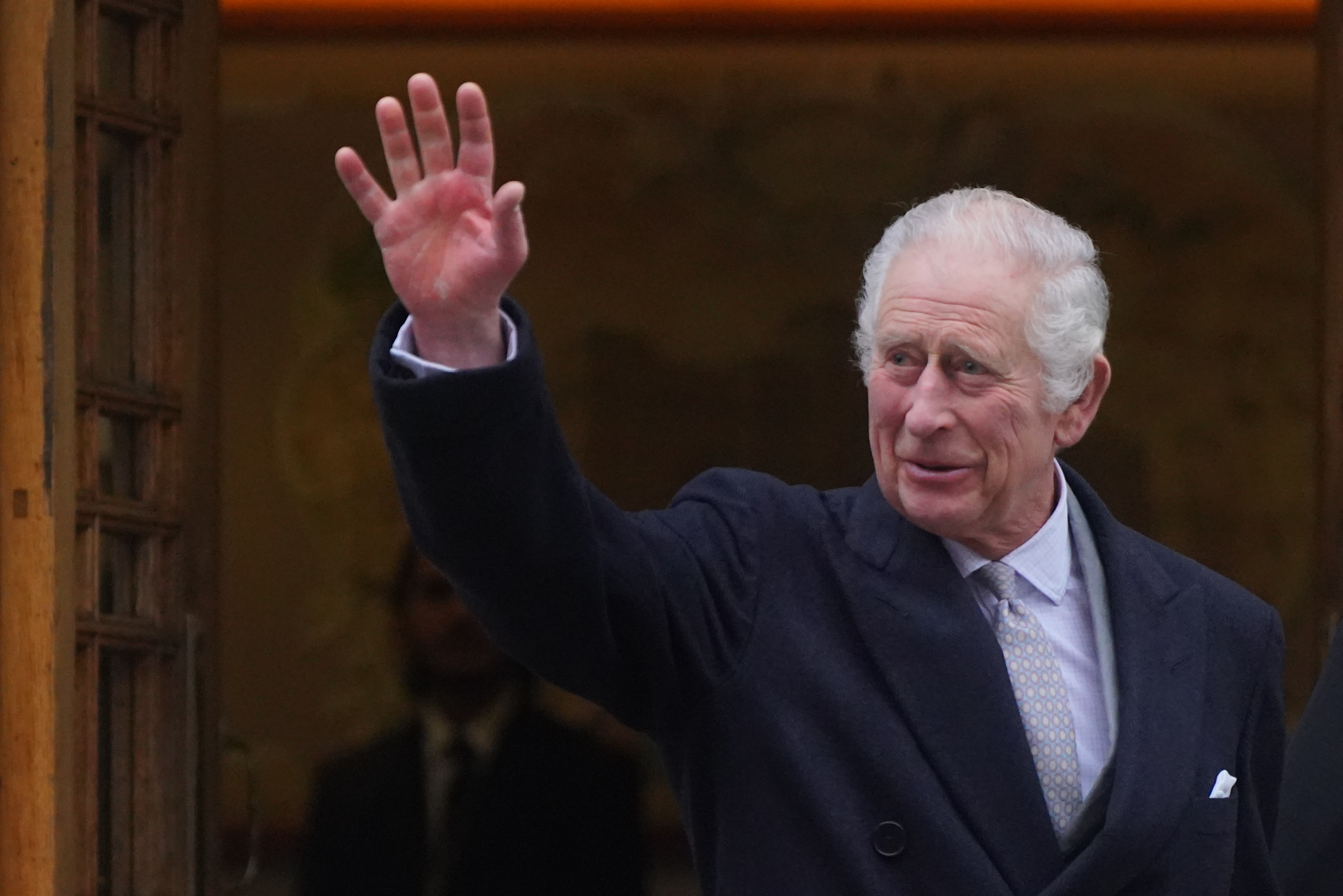 Le roi Charles photographié quittant la London Clinic le mois dernier