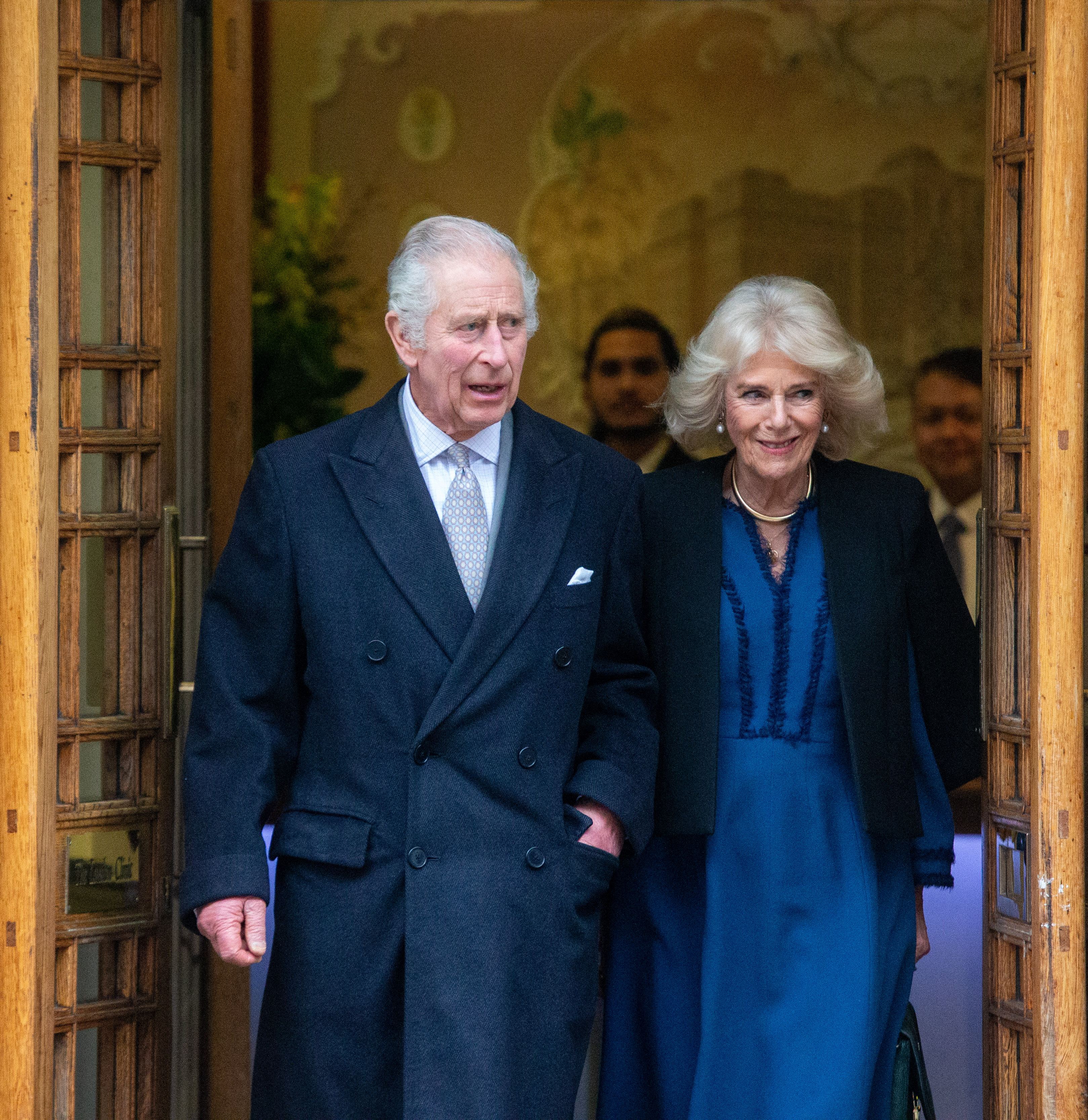 Camilla était aux côtés du roi Charles alors qu'il quittait l'hôpital le 29 janvier après son opération de la prostate.