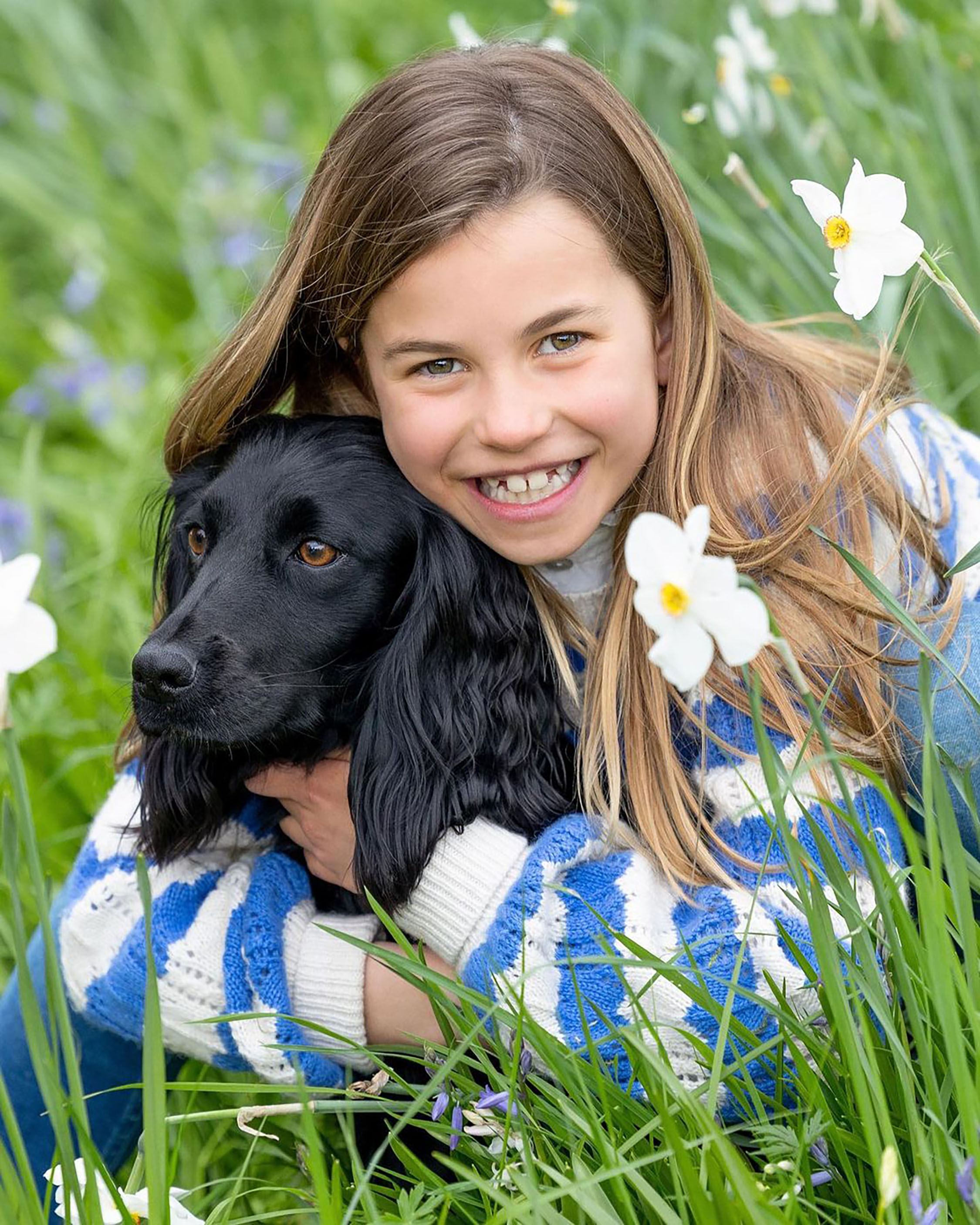 Kate est rentrée chez elle à Adelaide Cottage et a retrouvé sa famille, y compris la chienne Orla.