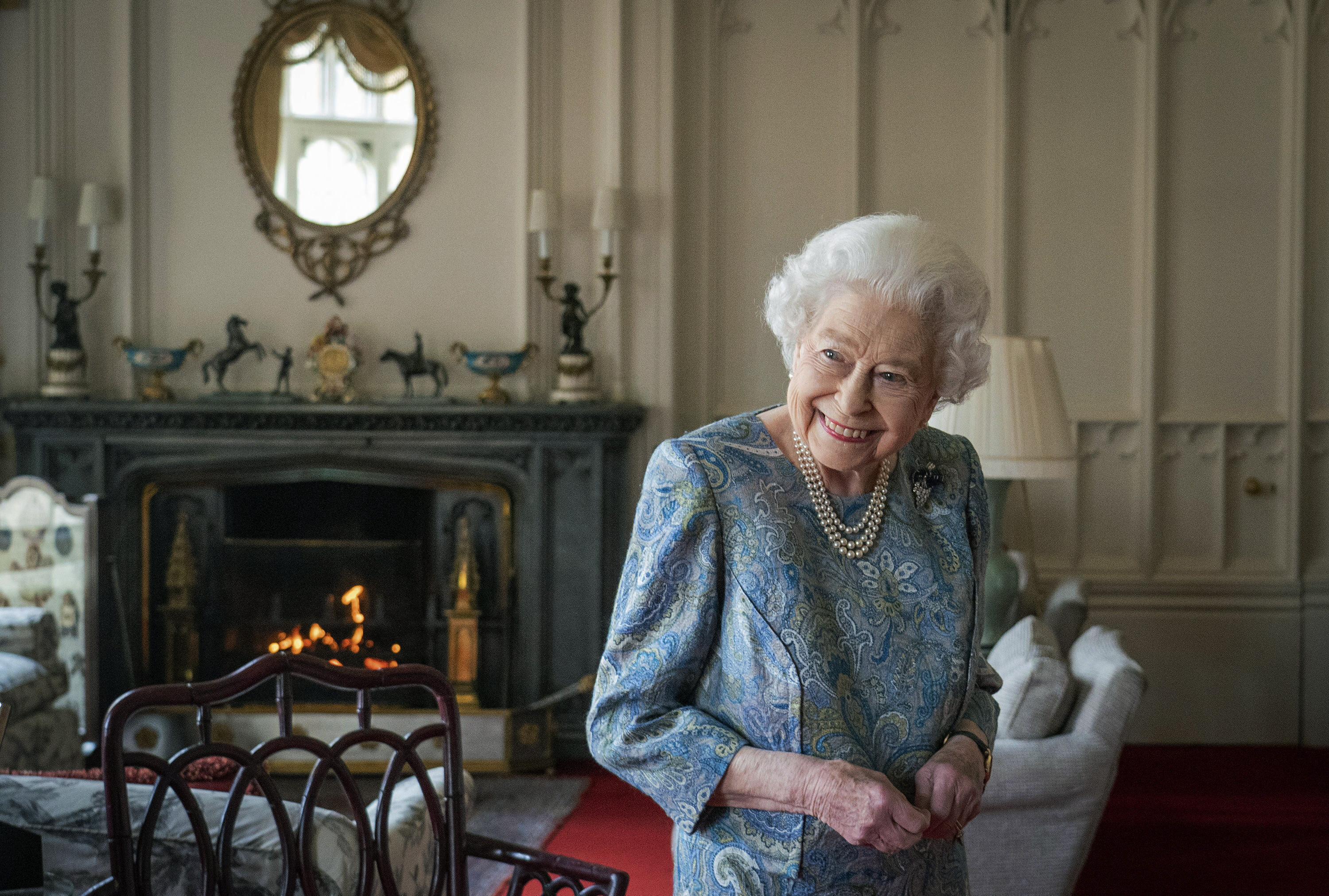 L'une des dernières photos de la reine a été prise dans sa maison bien-aimée (prise en avril 2022)