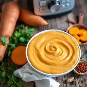 Purée de patate douce au Thermomix