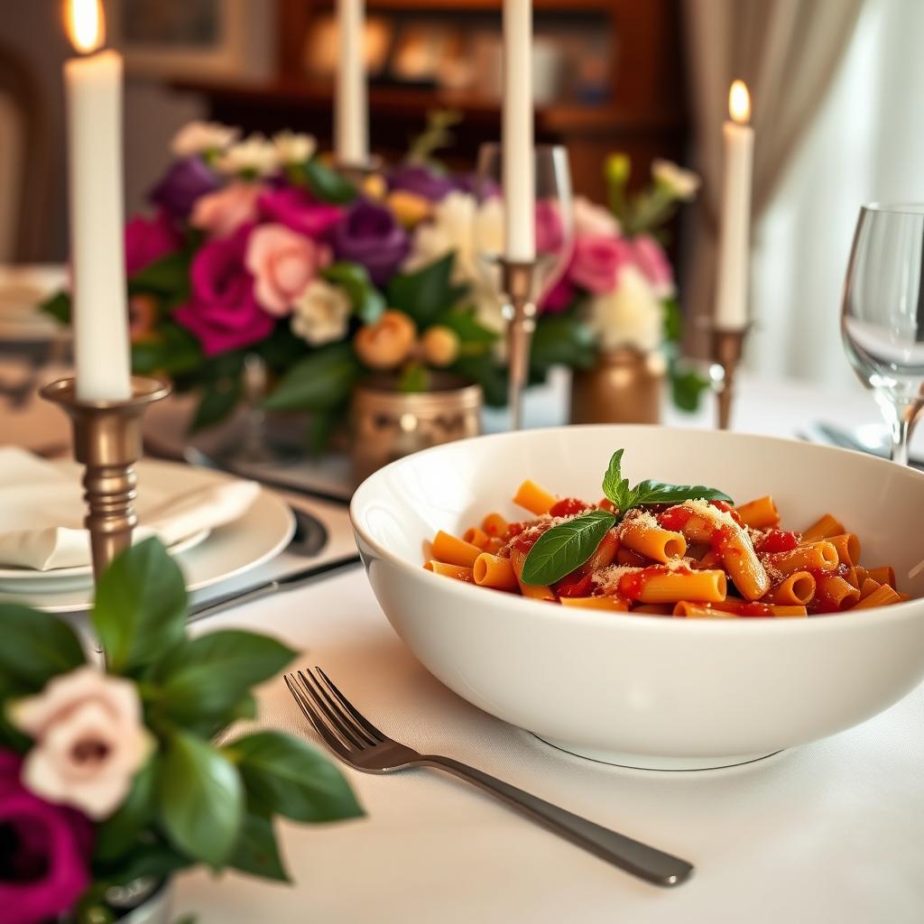 rigatoni pour occasions spéciales