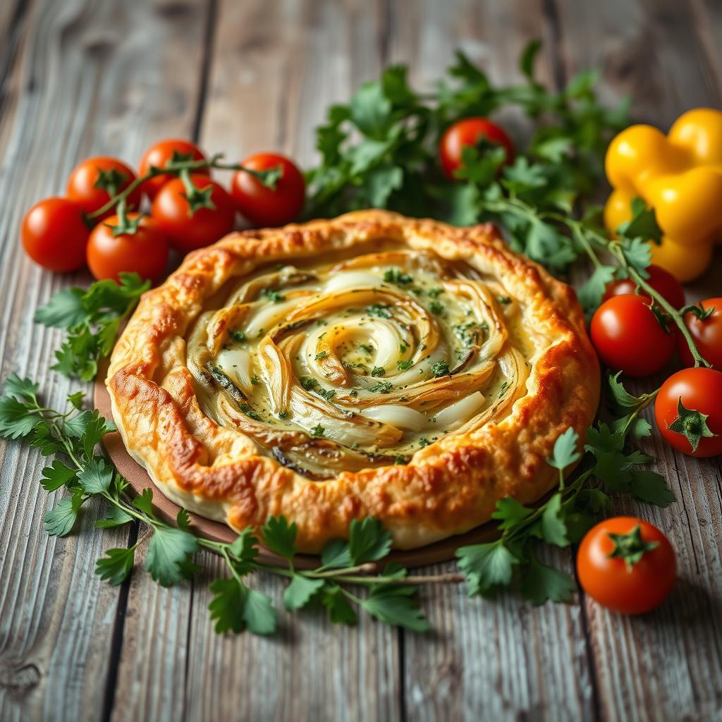 tarte poireaux végétarienne